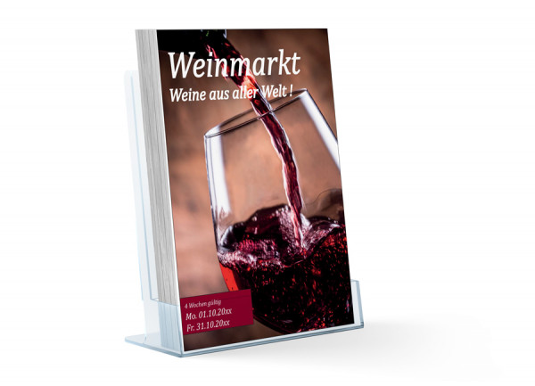Wein Katalog ( A4 Hochformat 8 Seiten )