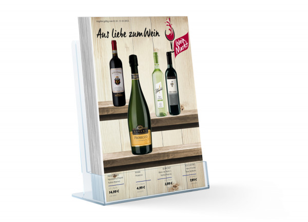 Burg Wein Katalog ( A4 Hochformat 8 Seiten)